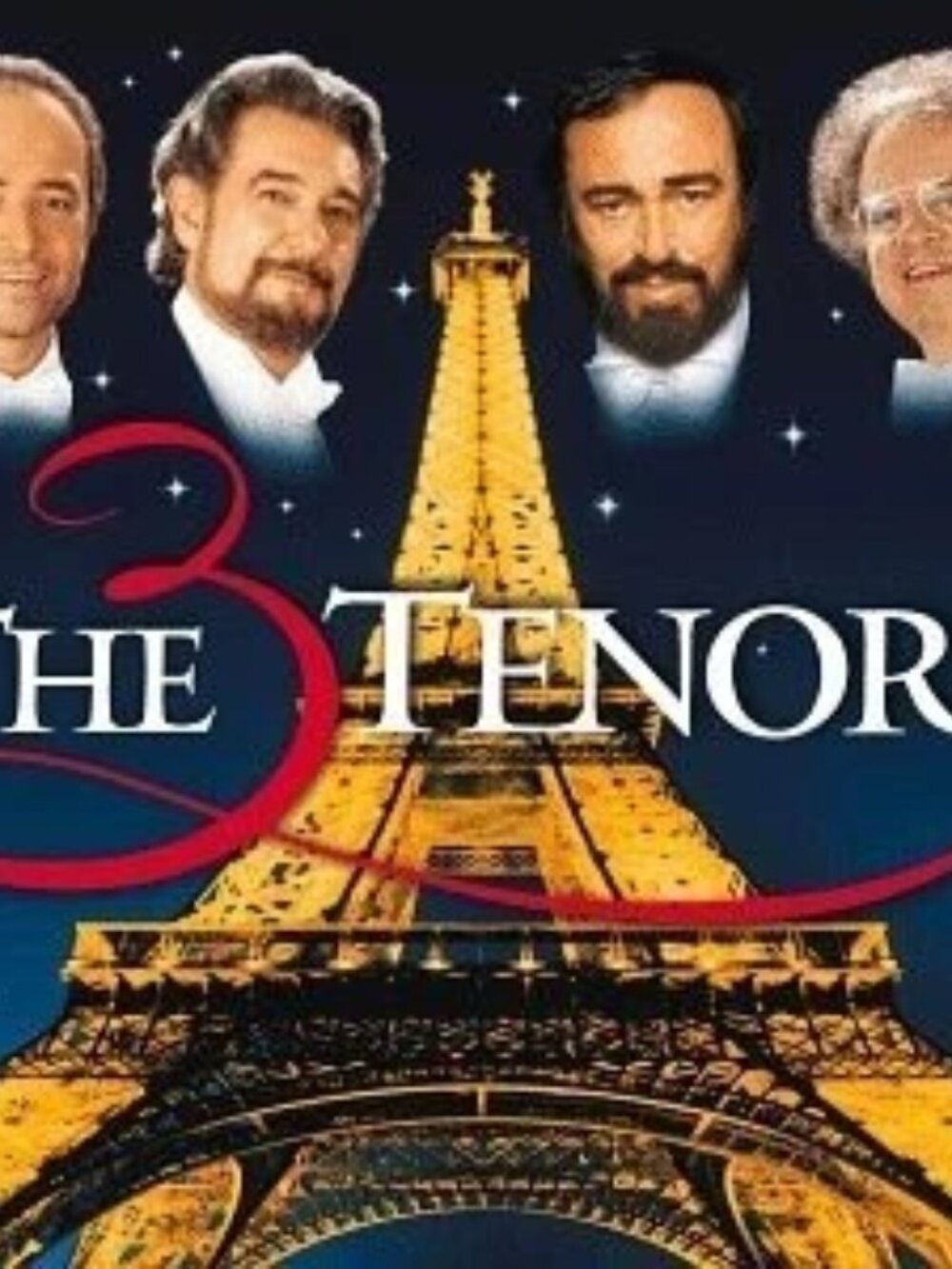 The 3 Tenors Paris 1998 Carreras Domingo Pavarotti Atlantic CD Like New